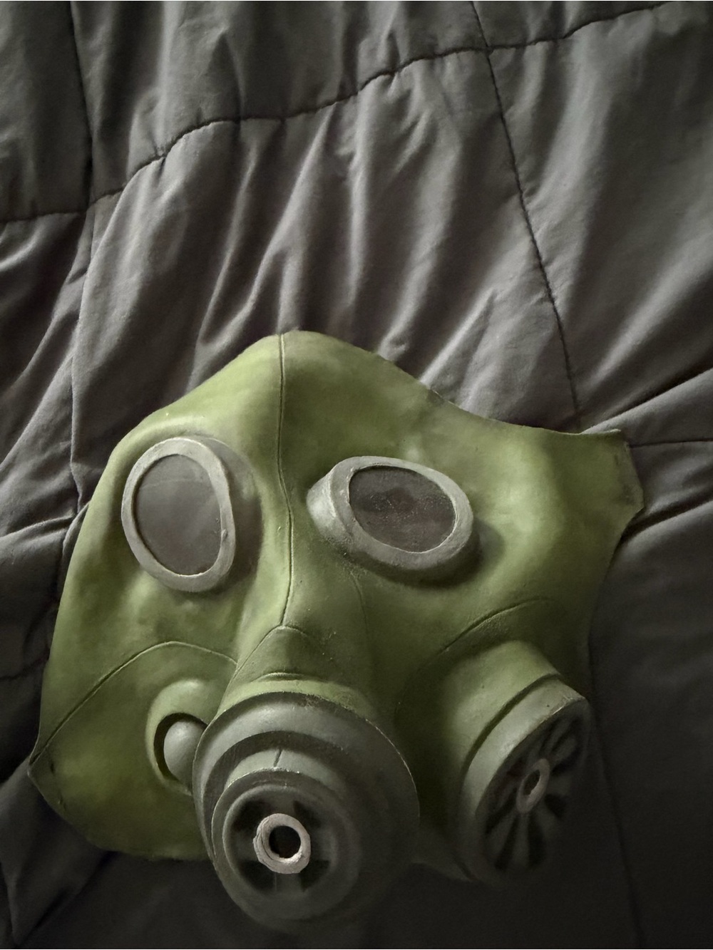 Unbranded Olive Green Tactical Gas Mask Face Mask